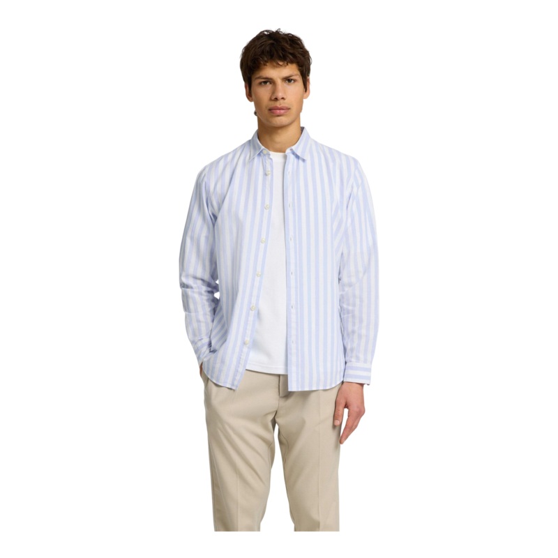 Selected Sun Shirt Long Sleeve Cashmere Blue Small