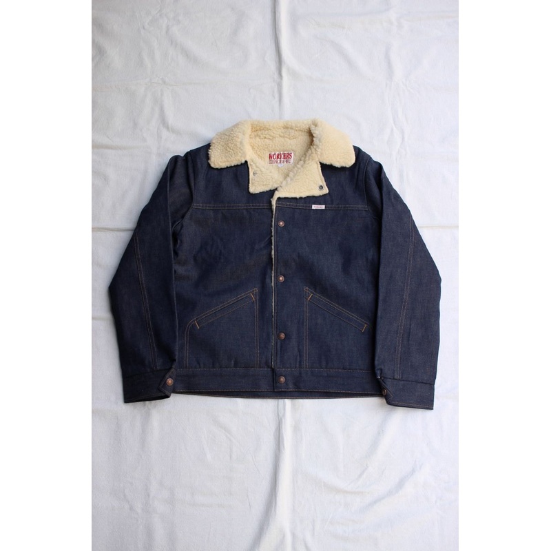WORKERS / Boa Jacket (Denim) 36