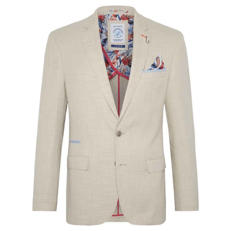 A Fish Named Fred Structure Blazer Sand 38 Regular