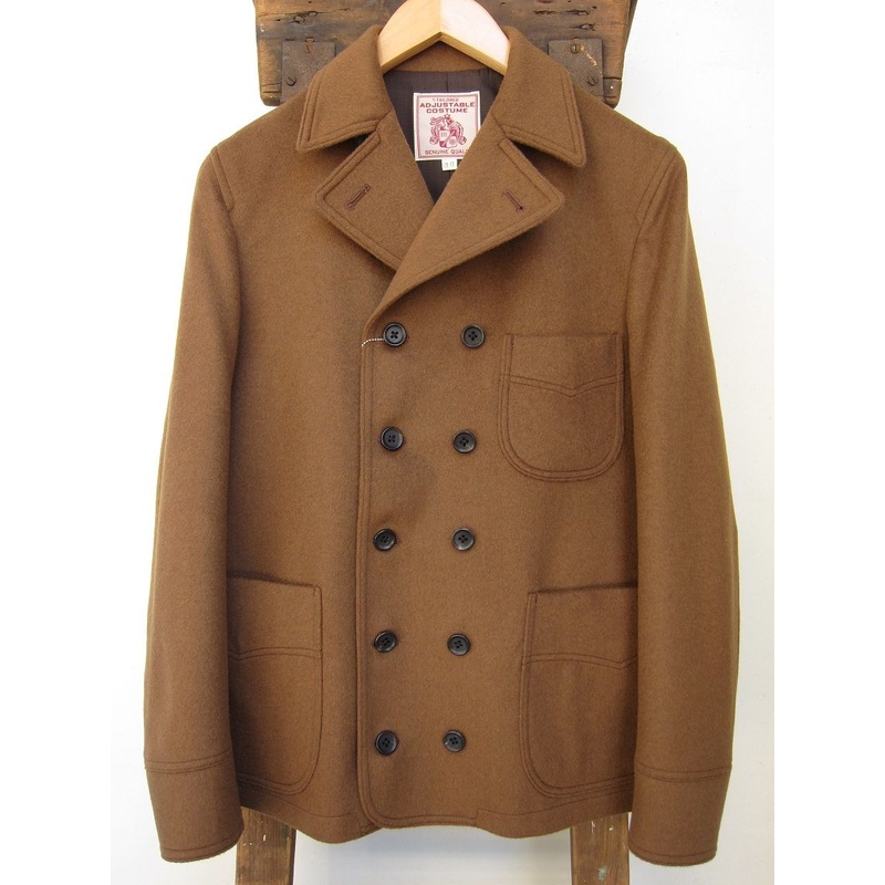 ADJUSTABLE COSTUME / REAL VITO STYLE JACKET (AJ-068,BROWN) 36