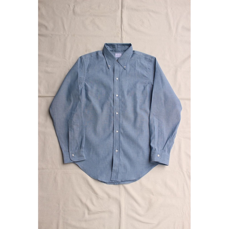 FAR EAST MANUFACTURING / BD SHIRT, CHAMBRAY (AQUA) 15-31