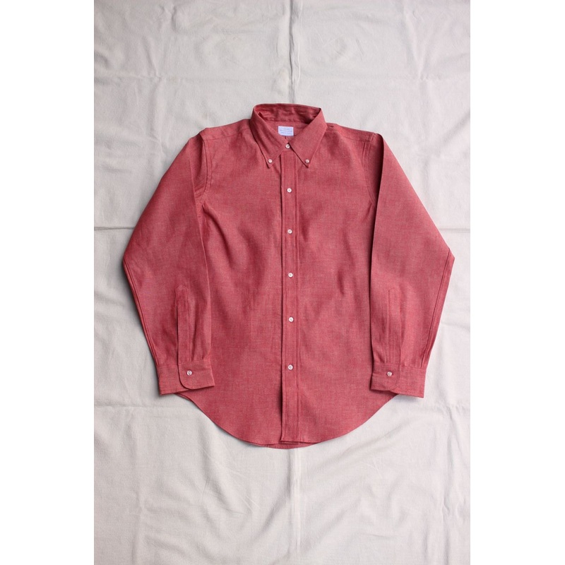 FAR EAST MANUFACTURING / BD SHIRT, CHAMBRAY (CARMINE) 15-31