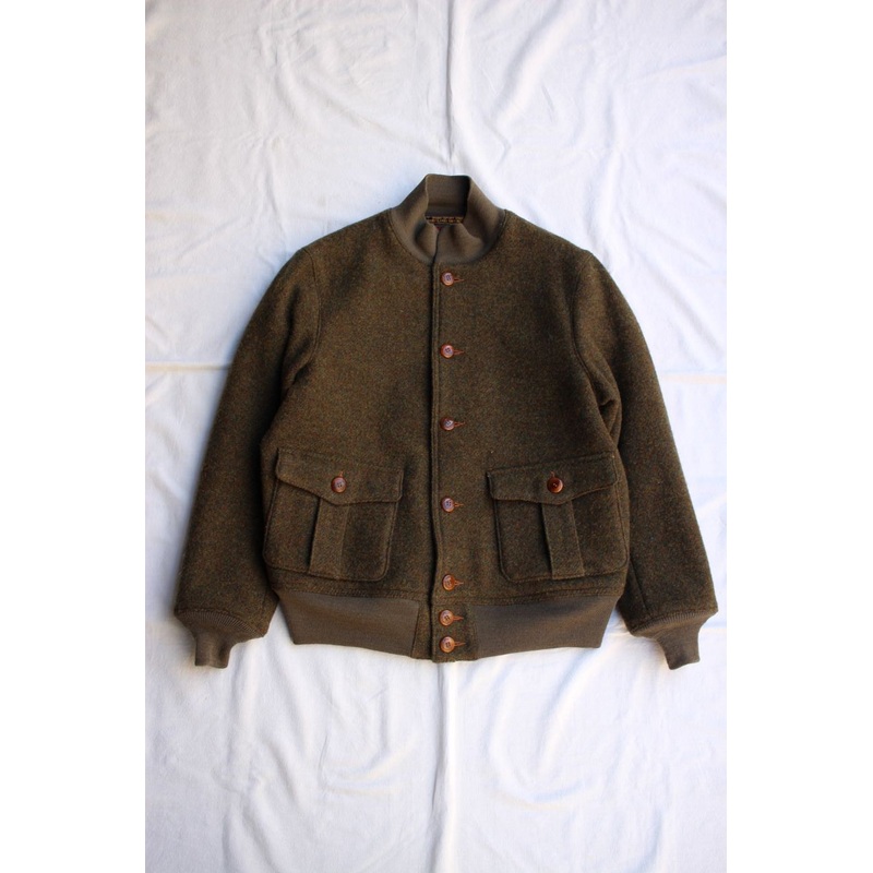 FREEWHEELERS / “SKAGIT” JACKET (#2331005,GRAINED OLIVE) 44