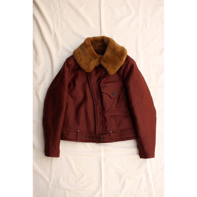 FREEWHEELERS / “WIND MASTER” WINTER FLYING JACKET (#2331014,RED BROWN) 38