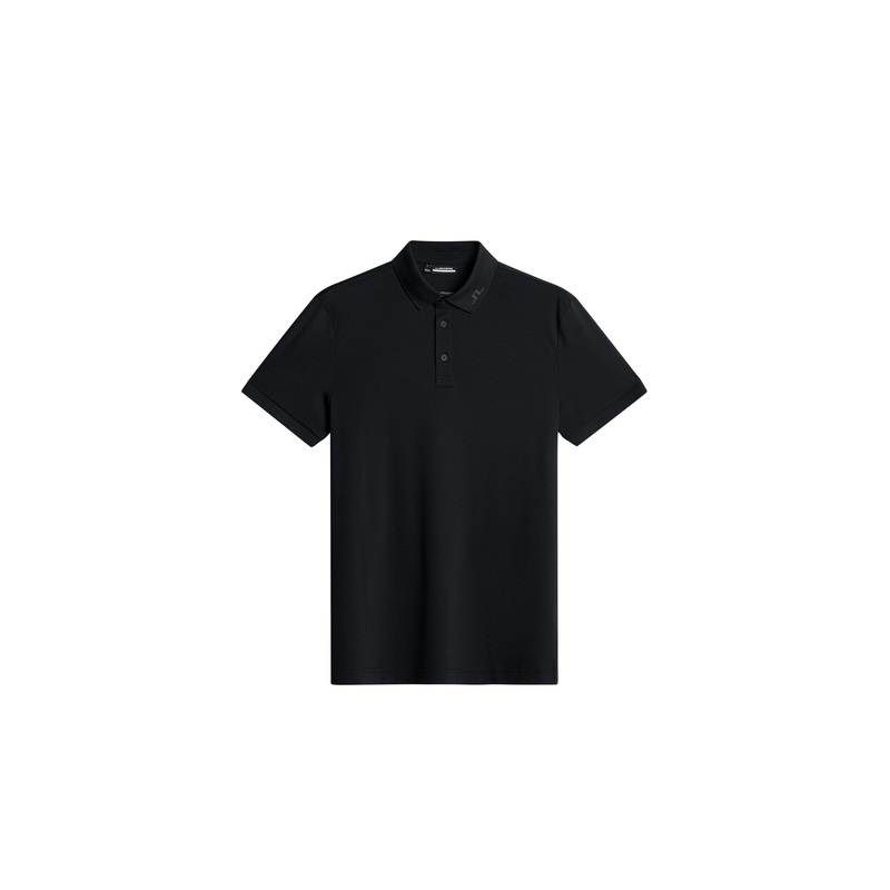 KV Print Polo / Black Black L