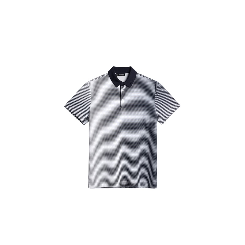 Marvin Stripe Polo / White White L