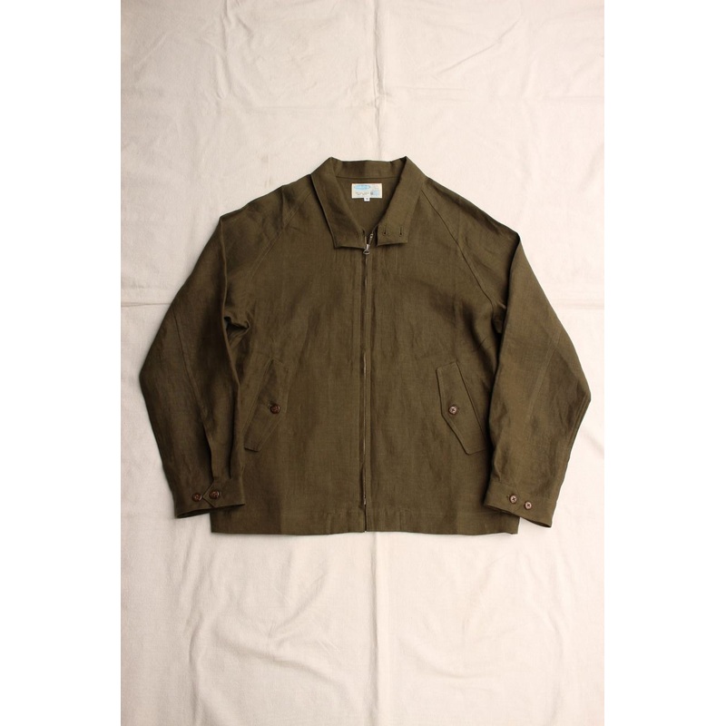 WORKERS / Summer Harrington Jacket (Forest Linen) 38