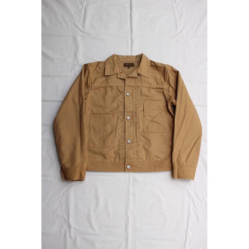 FREEWHEELERS / “GLAZIER” WORK JACKET (#2321004,YELLOW BROWN) 36