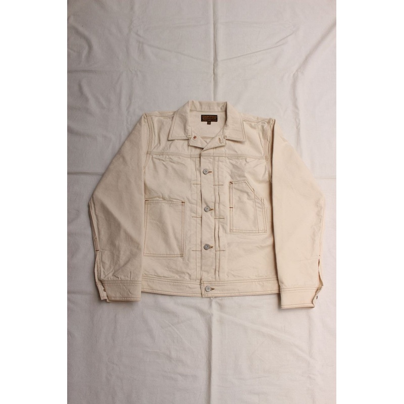 FREEWHEELERS / “GLAZIER” WORK JACKET (#2321005,NATURAL) 36