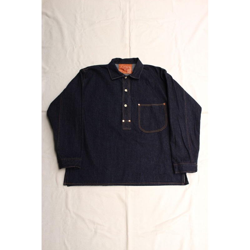 FREEWHEELERS / “Lot 504 XX 1900” CLOSED FRONT JUMPER (#2321012,12.5oz INDIGO DENIM) / WASH 34