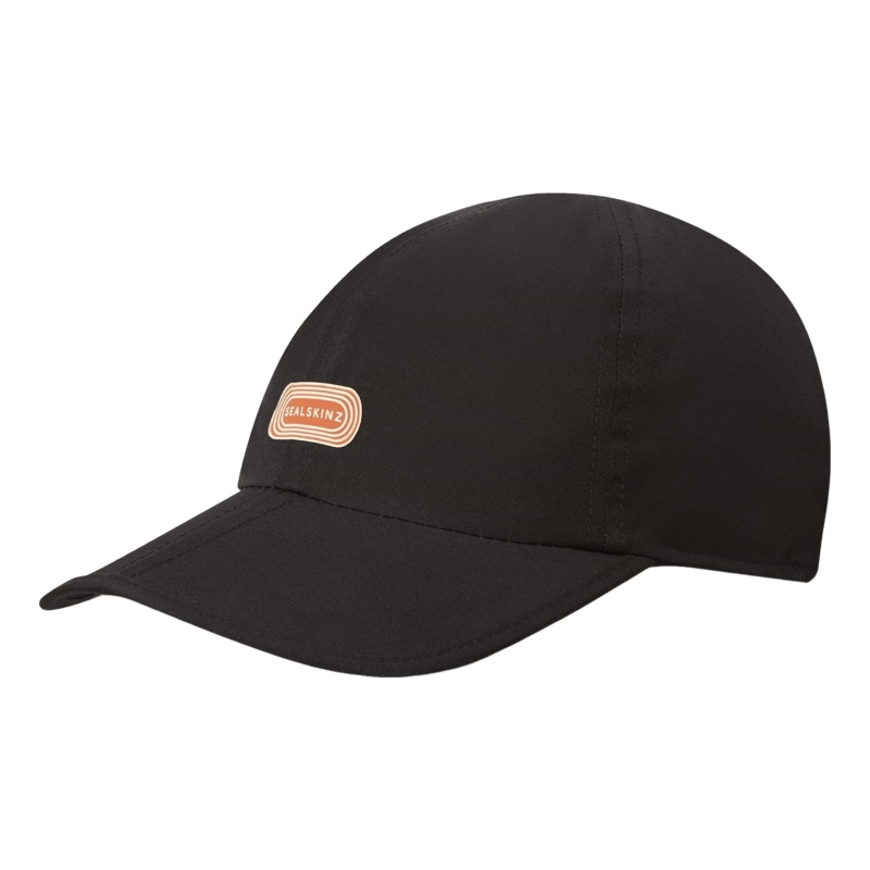 SealSkinz Wymondham Waterproof Quick Dry Foldable Cap Black One Size