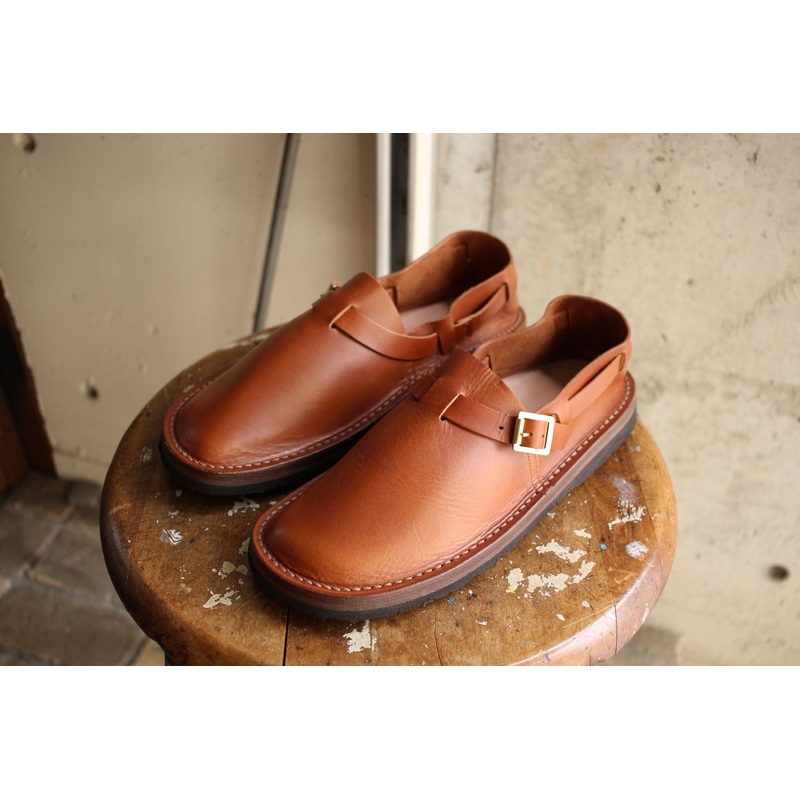 TOKYO SANDAL / “BELT HOLD SLIP-ON” (TS-C01,BROWN) US 7 / JP 25cm