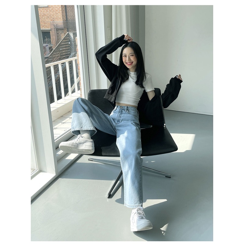 Wide Leg Pants FF28 Blue S