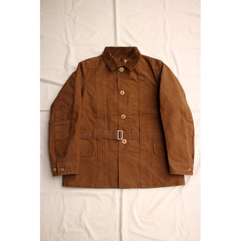 COLIMBO / BROAD-LAND BELTED GAME JACKET (ZX-0134,CAMEL) S
