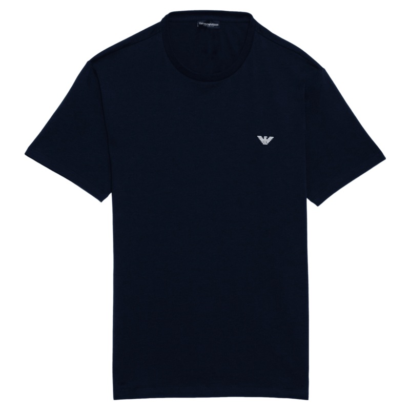 Emporio Armani Crew Neck T-Shirt Navy Small