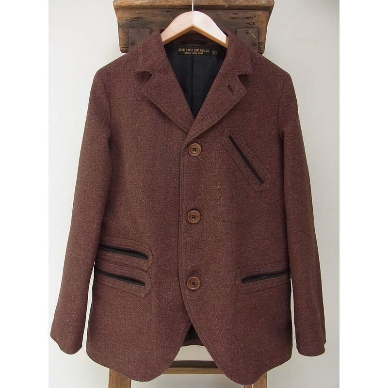 FREEWHEELERS / “Garand” SACK COAT (#1341040,GRAINED BROWN) 38