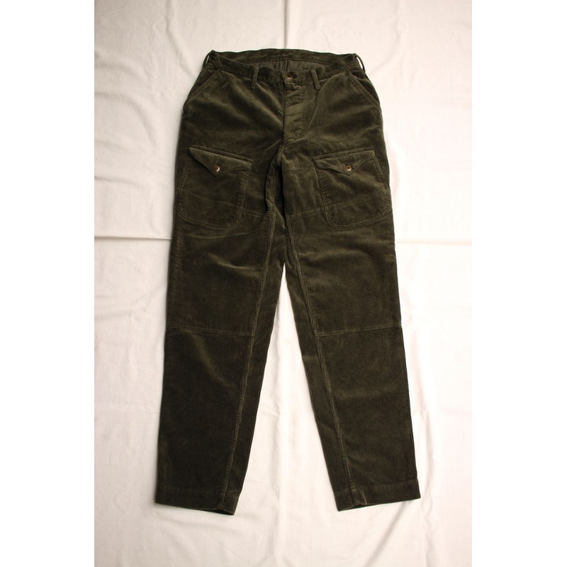 FREEWHEELERS / “LUMBERJACK” TROUSERS (#2232003,FOREST GREEN) 30