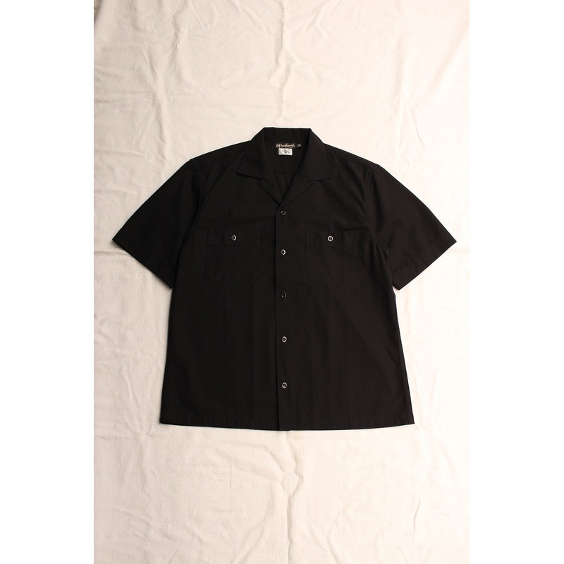 FREEWHEELERS / “Cal” OPEN-COLLARED SHORT SLEEVE SHIRT (#2223011,RUDE BLACK) 14