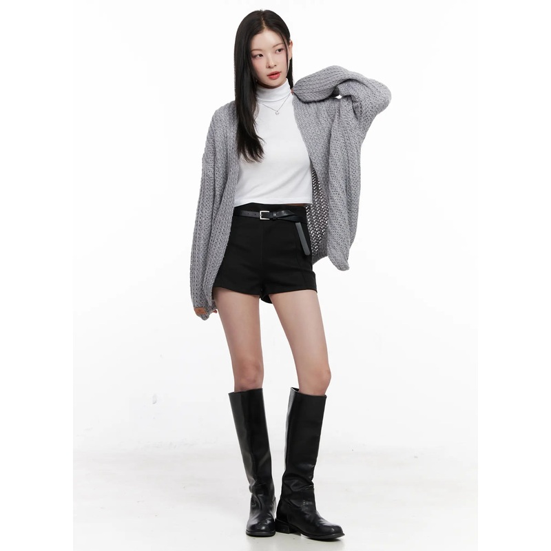 Classic Pintuck Shorts CN504 Black S