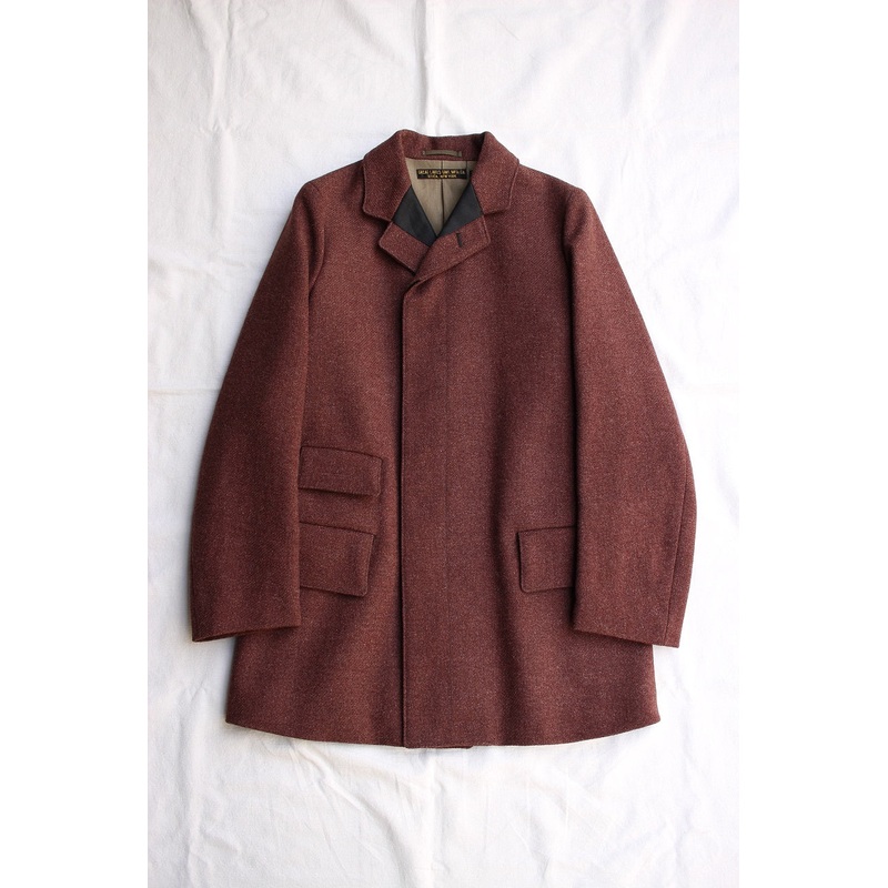 FREEWHEELERS / “Langley” ENGINEER’S OVER COAT (#1341035,GRAINED BROWN) 36