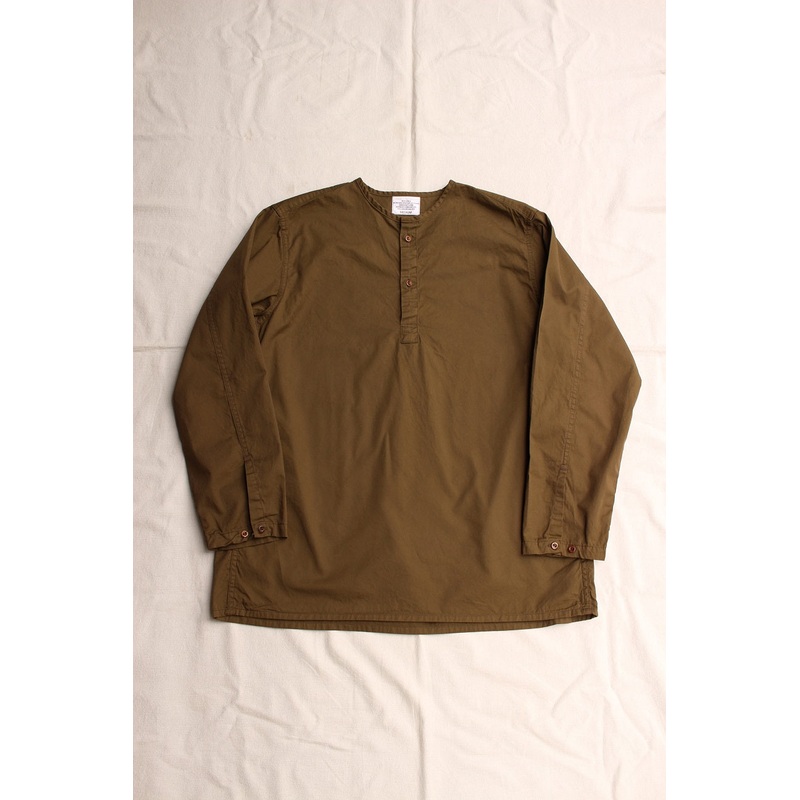 WORKERS / Sleeping Shirt (Olive Twill) M