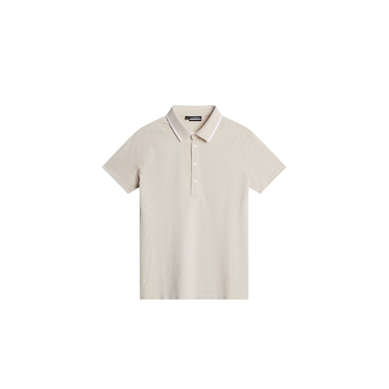 Baily seamless Polo / Tour Geo Jacquard Moonbeam M Tour Geo Jacquard Moonbeam M L