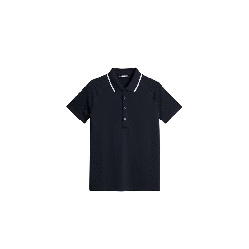 Baily seamless Polo / Tour Geo Jacquard Navy M Tour Geo Jacquard Navy M L