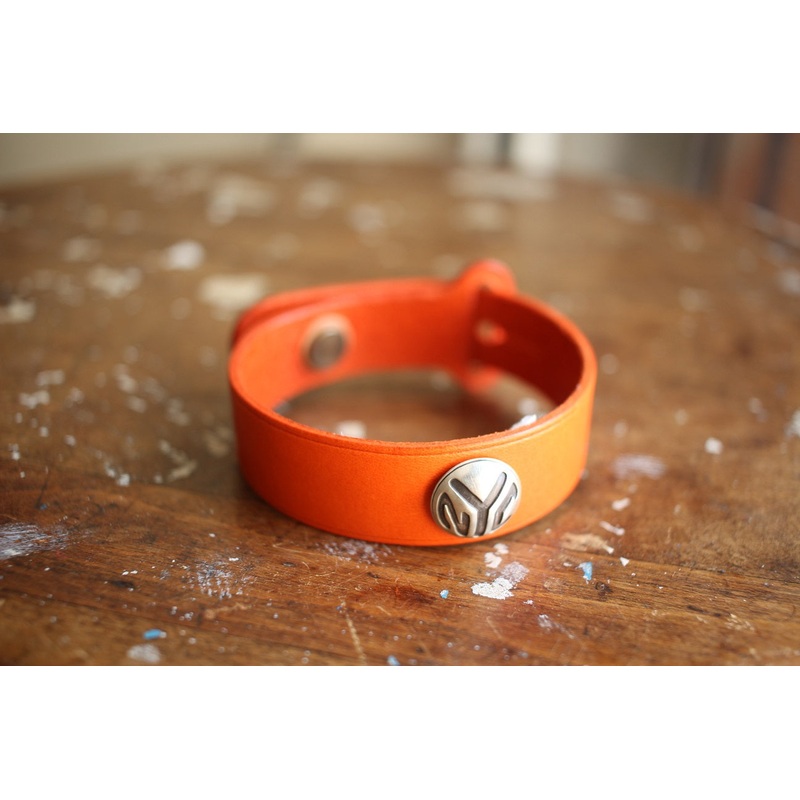 BO’S GLAD RAGS / “NYC FANATIC” with Fun City NYC Logo Button (FCA20-04SV,ORANGE)