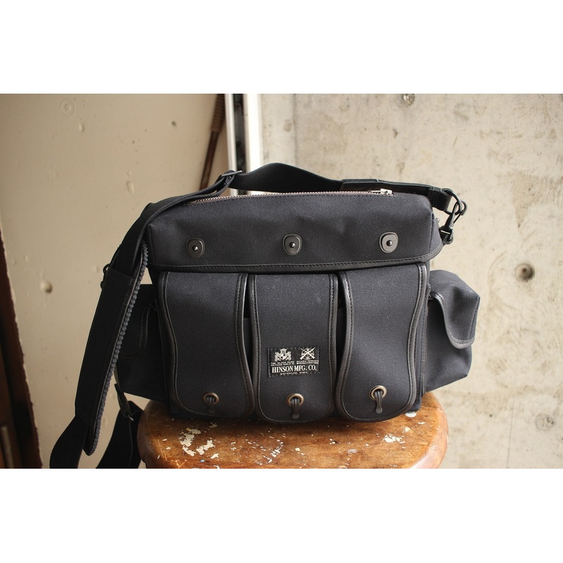 HINSON / WEATHER BEATER BANDOLEER BAG (WB-14-001,BLACK DUCK  COWHIDE)