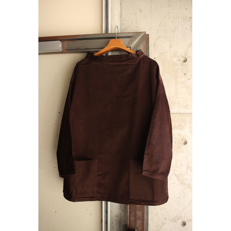 NEWLYN SMOCKS / CORDUROY SMOCK (BROWN) M