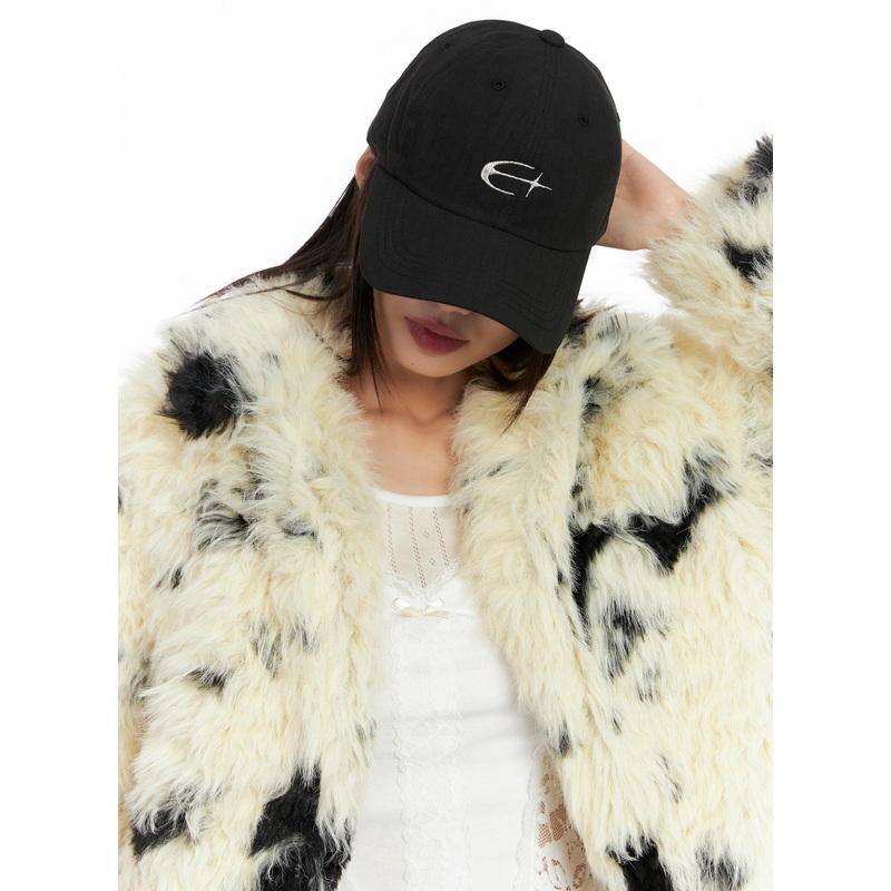 Star Baseball Cap IN503 Black One Size