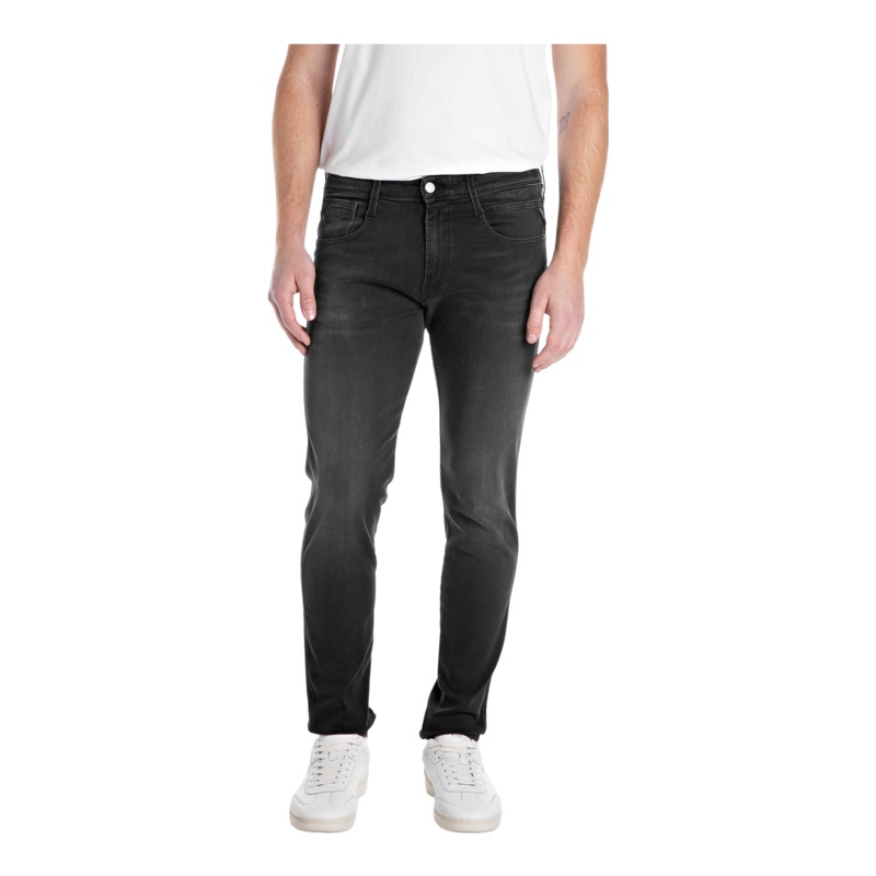 Replay Anbass C-Stretch Jeans Dark Grey 32 Short