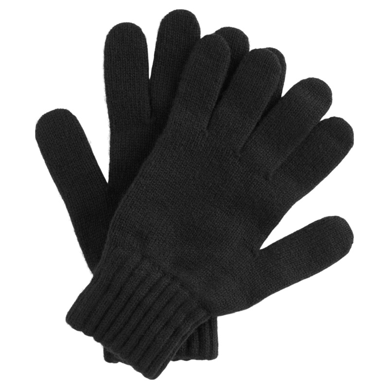 Barbour Lambswool Gloves Black Small