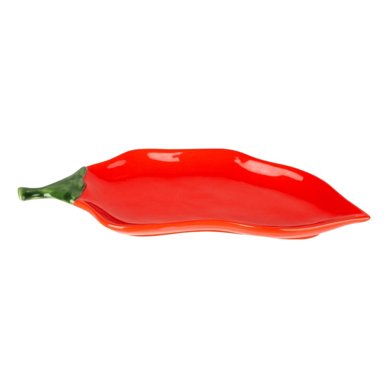 Candlelight Ceramic Serving Plate Chilli Pepper 30cm