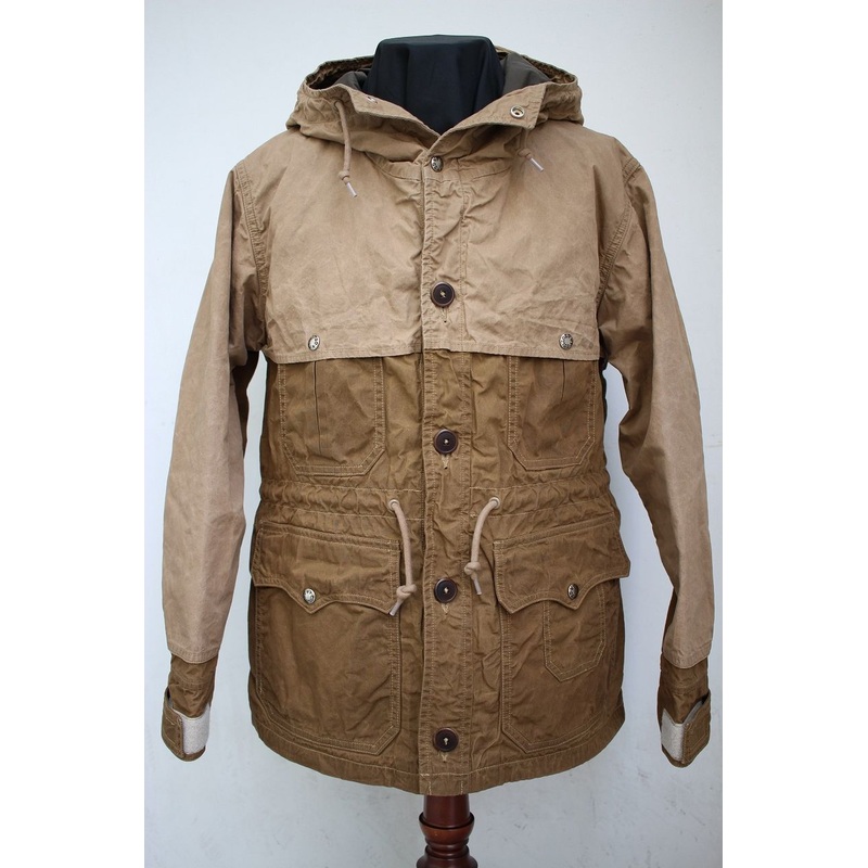 COLIMBO / TOMPKINS CRUISER PARKA (ZS-0101,DEEP BROWN  BEIGE) S