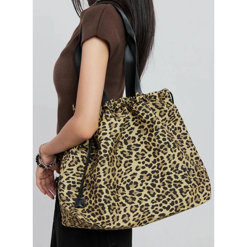 Eco Pattern Tote Bag IO530 Beige One Size