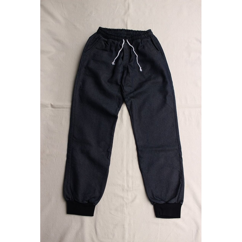 YEALOW / DENIM SWEAT PANTS (32311,NAVY) M
