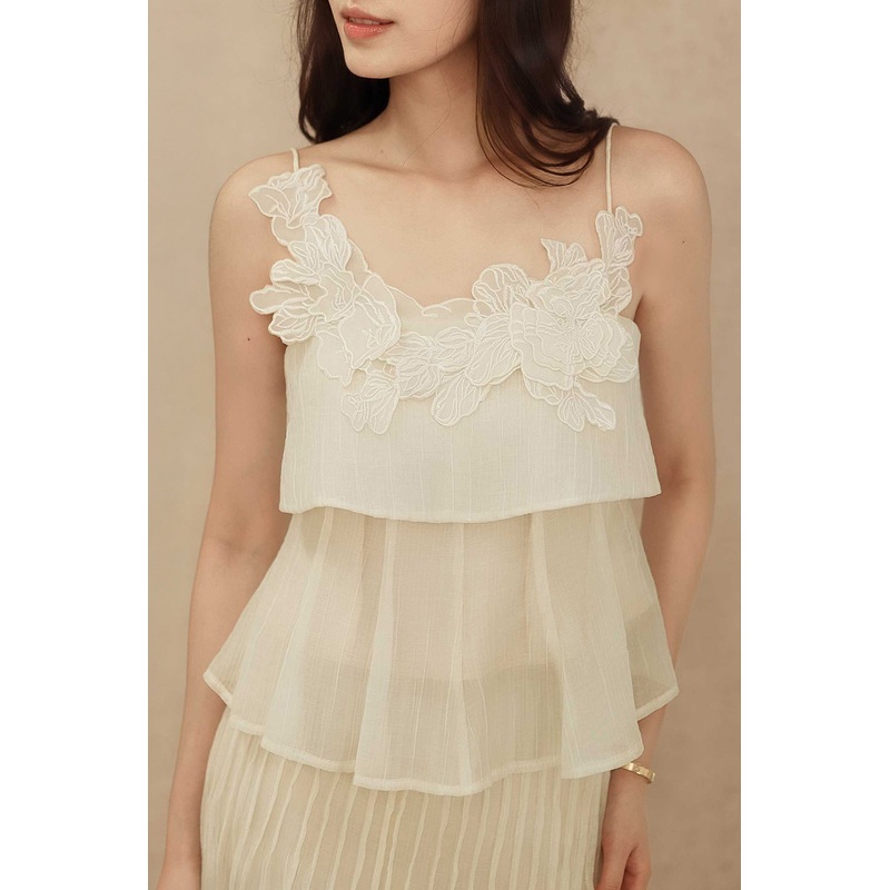 Aluna Top (Cream) XS Cream