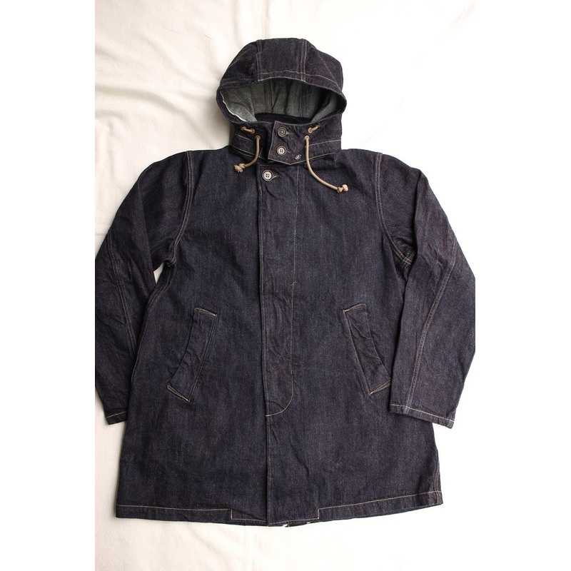 COLIMBO / RICHMOND-BORO SPRING COAT (ZU-0110,INDIGO DENIM) S