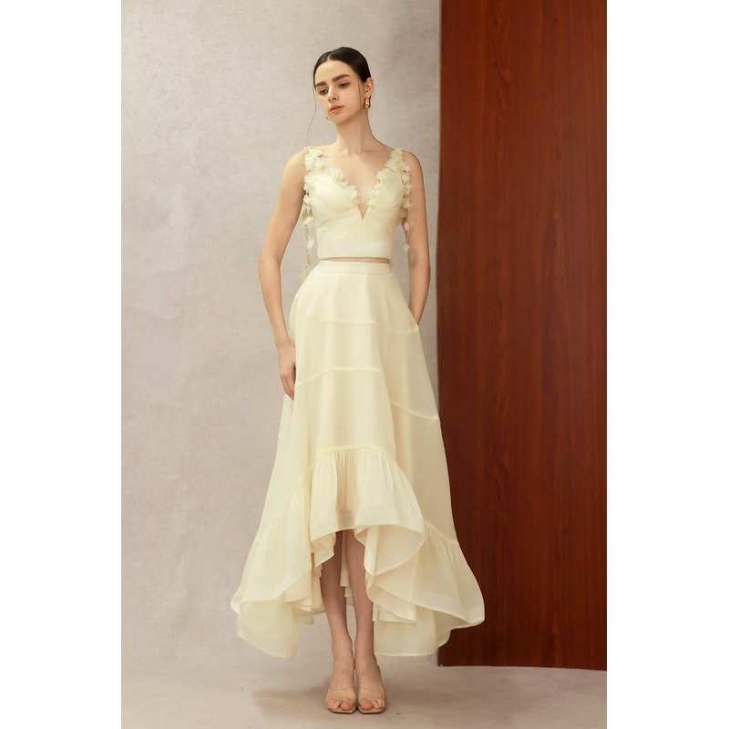 Elara Skirt (Cream) XS Cream