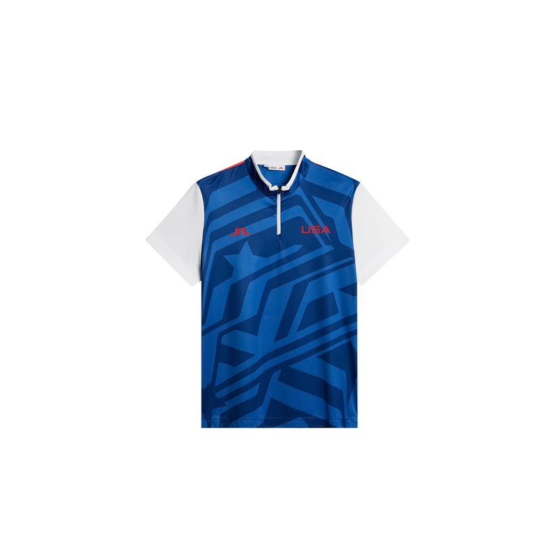 Fabien Mockneck Polo / US Golf Blue US Golf Blue L