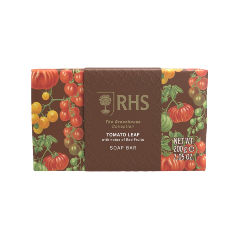 The Somerset Toiletry Co. Rhs The Greenhouse Collection Wrapped Soap Tomato Leaf 200g