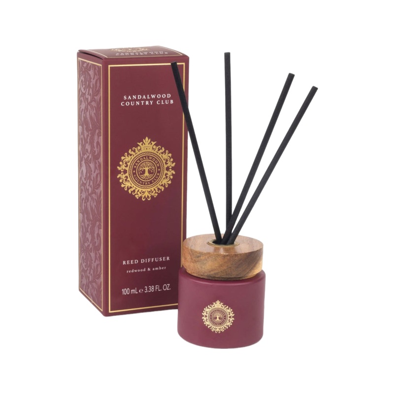 The Somerset Toiletry Co. Sandalwood Country Club Signature Diffuser Redwood & Amber 100ml