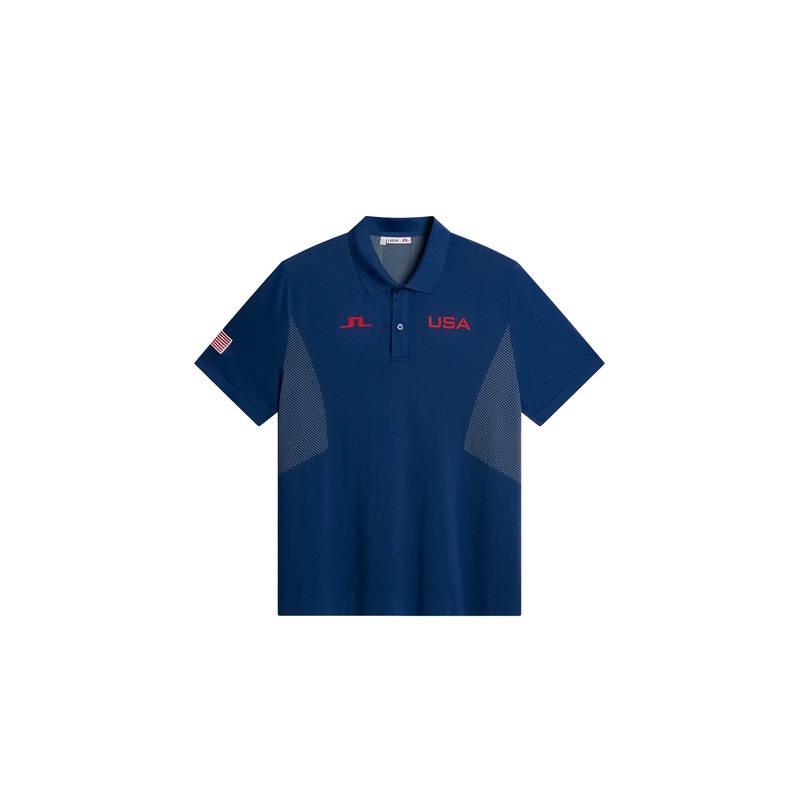 Arnaud Seamless Polo / Estate Blue Estate Blue L