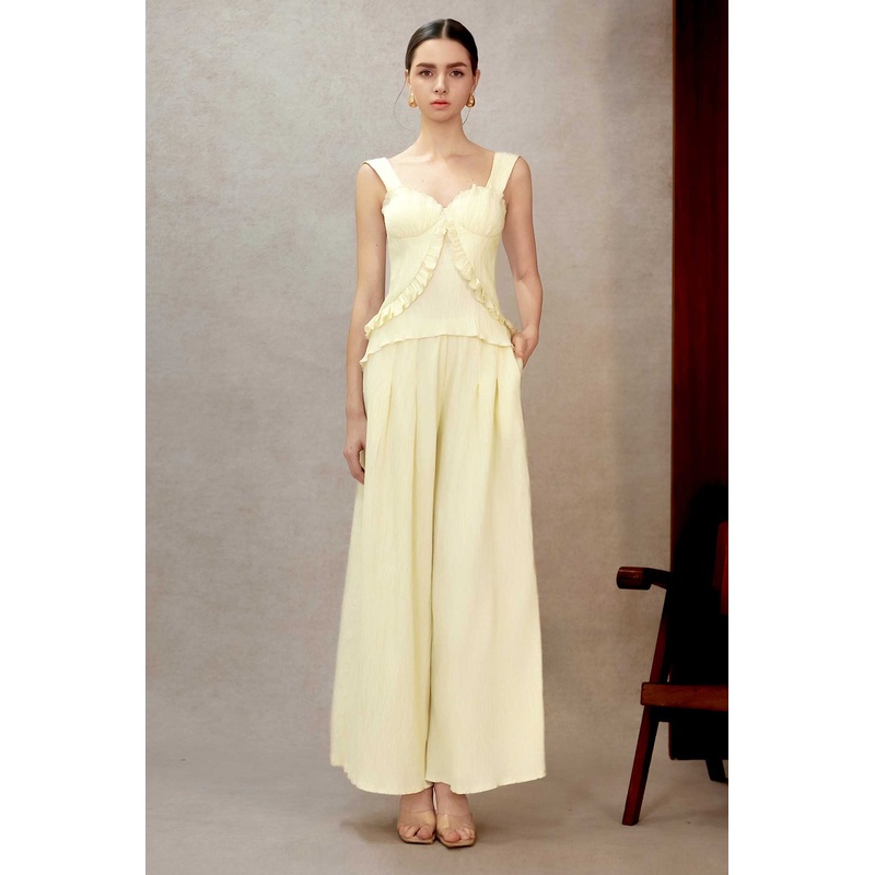 Devrin Pants (Cream) XS Cream