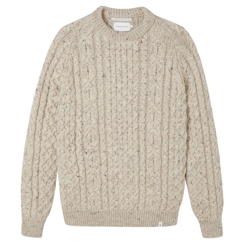 Peregrine Hudson Aran Jumper Skiddaw Small