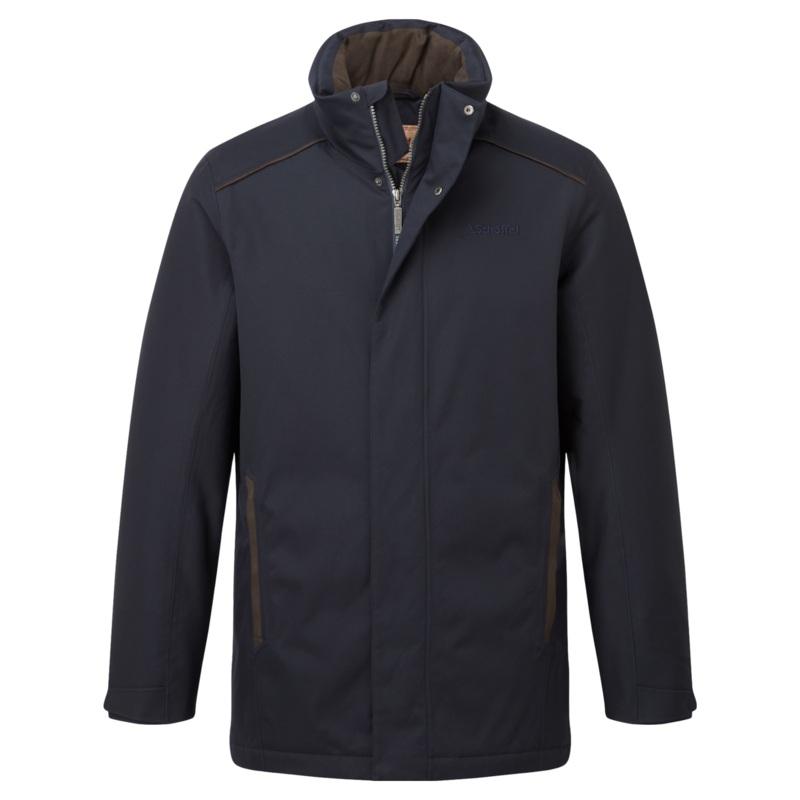 Schoffel Whitton Waterproof Coat Navy 38