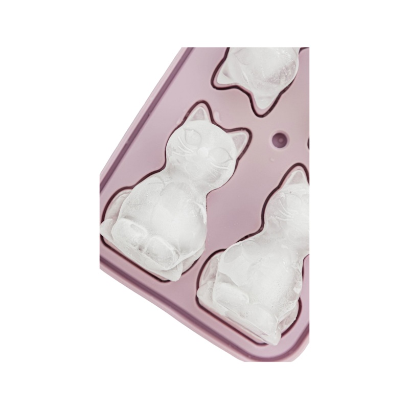 Uberstar Cool Cat Ice Tray Pink One Size