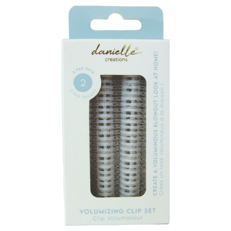 Danielle Creations Volumising Clip – Set Of 2 Pink One Size