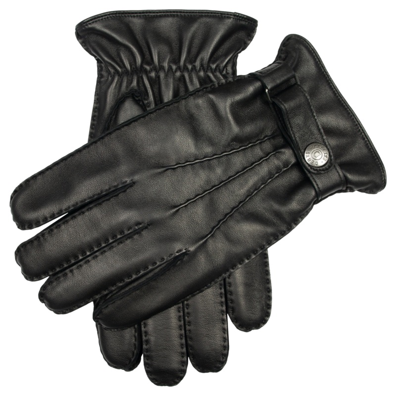Dents Tetbury Leather Gloves Black Medium